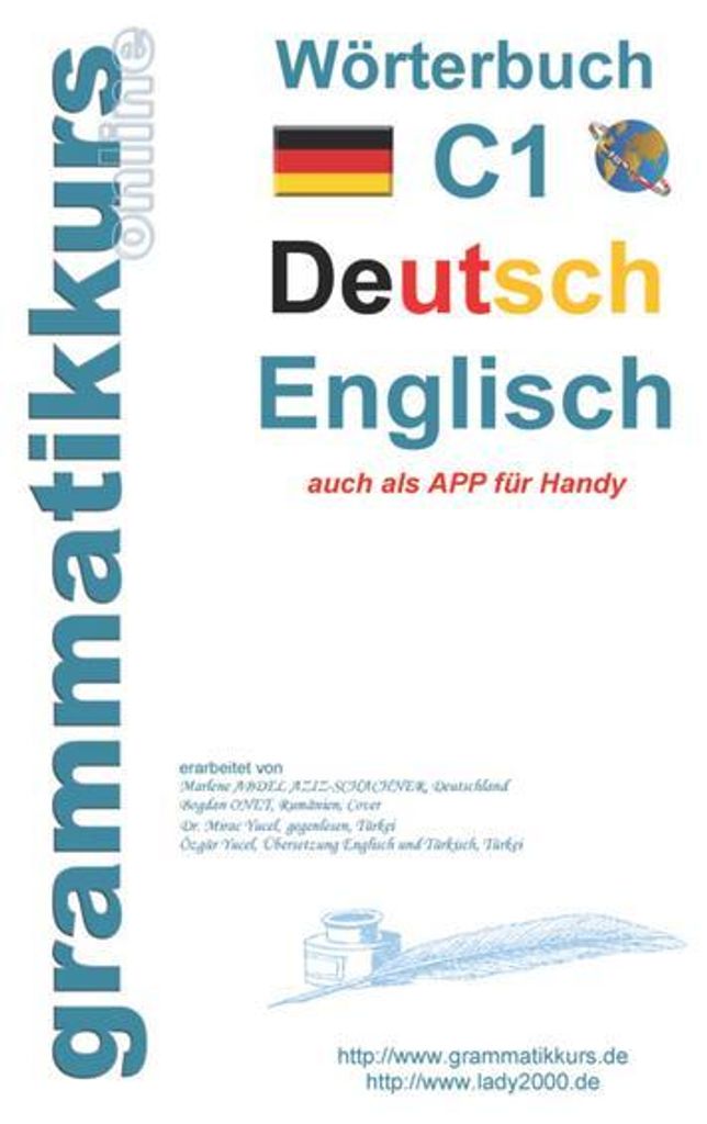Wörterbuch C1 Deutsch - Englisch Produktbild 
