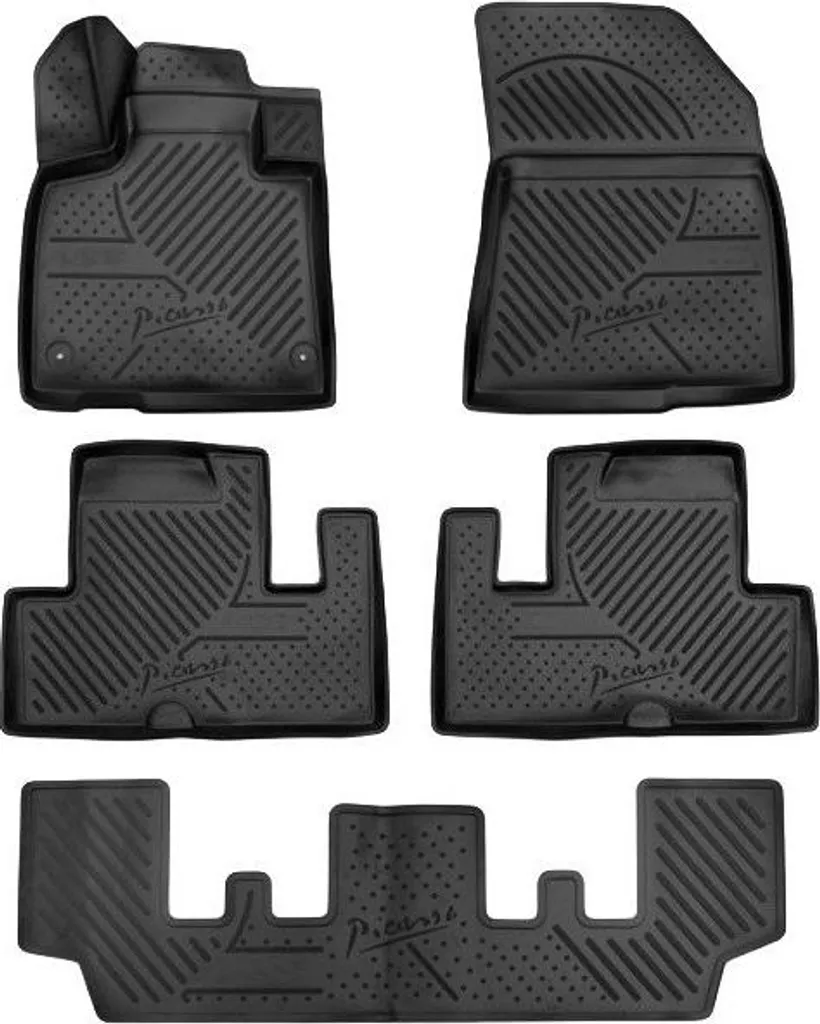 Tappetini Gomma Su Misura Citroen C4 Grand Picasso 2013-2018 - Offerta