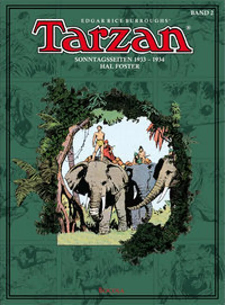 Tarzan Sonntagsseiten 02 de 1933 - 1934 album BD de collection rare