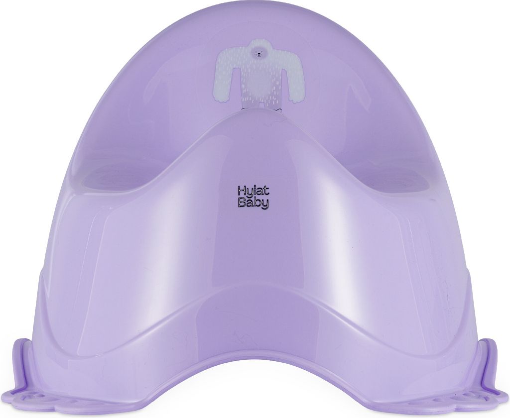 Hylat Baby Töpfchen für Kinder - Junge/Mädchen ab ca. 2 Jahre, auch zum Windelfrei und Töpfchentraining, Farbe:lila, Motiv:Yeti, Marke:Hylat Baby