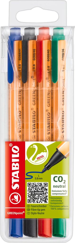STABILO Umweltfreundlicher Filzschreiber -  GREENpoint - Produktbild 