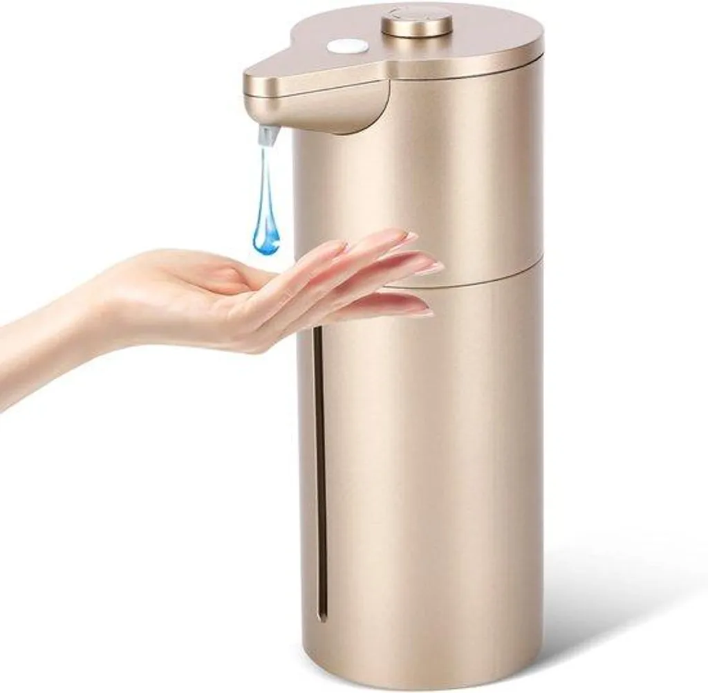 Distributeur savon or à débit réglable et capteur sans contact 400ml