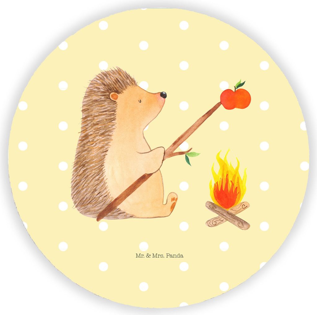 Mr. & Mrs. Panda magnet Igel Grillen - Gelb Pastell - Geschenk, Sinn Des Lebens, Kühlschrankmagnet, Lustige Sprüche, für kühlschrank, Spruch, p...