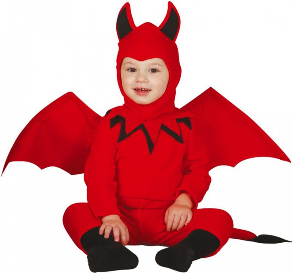 Costume da diavoletta per bambino taglia: M (18-24) Immagine del prodotto 