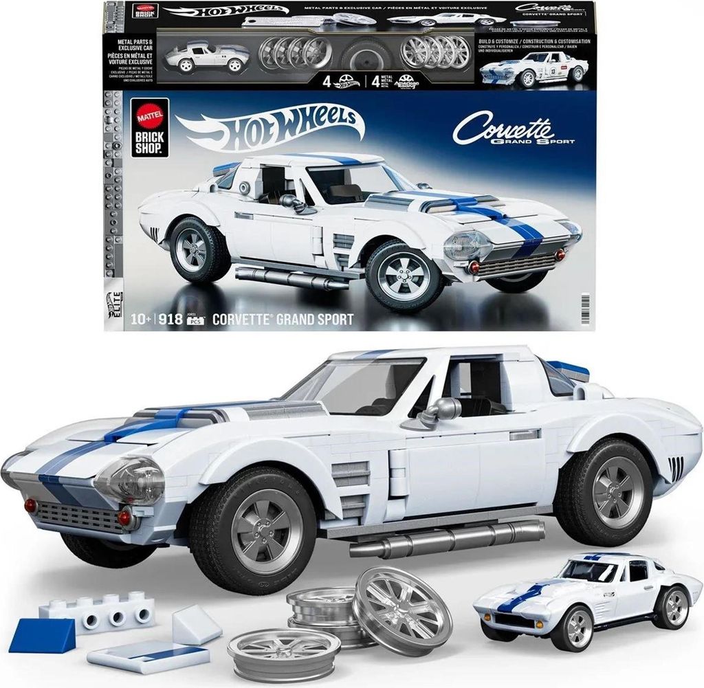 Mattel Brick Shop Hot Wheels Elite Series Bauset 1/16 Obrázok produktu 