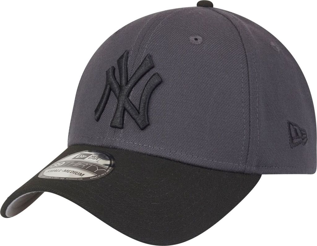 New Era 39Thirty Stretch Cap - New York Yankees graphite M/L