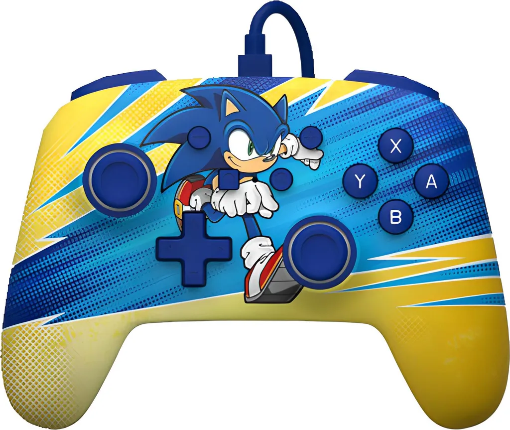 Manette Switch filaire Sonic Boost avec boutons programmables NSW - 11