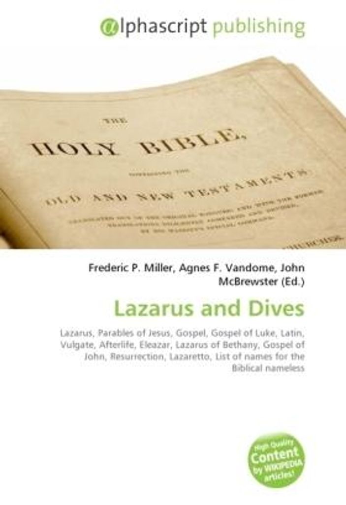 Lazarus and Dives