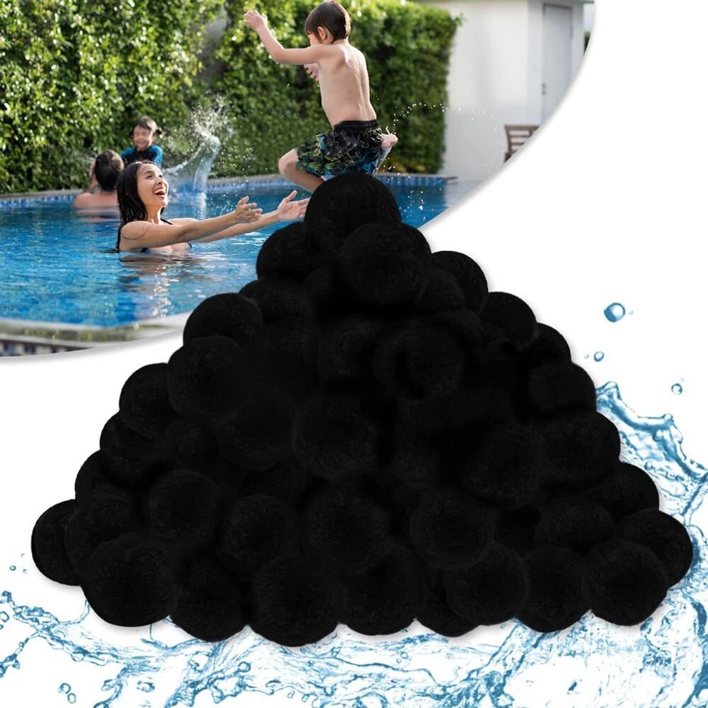 Sessamen-LP Filterbälle Pool für sandfilteranlage - 700g Filterballs Sandfilter ersetzen 25kg Filtersand, Geeignet für Schwimmbad, Filterpumpe (...