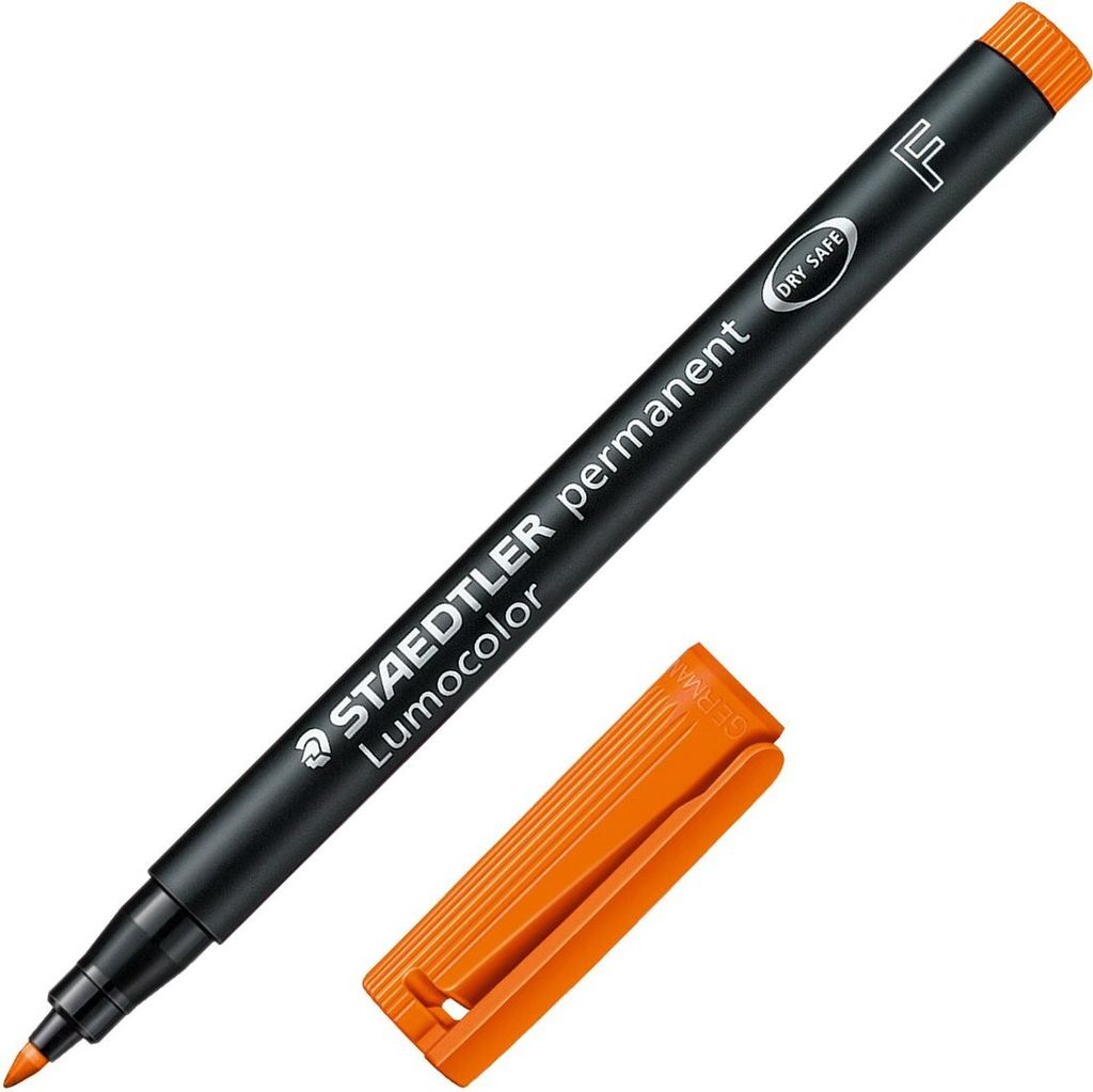 STAEDTLER Lumocolor Permanent Marker 318F orange