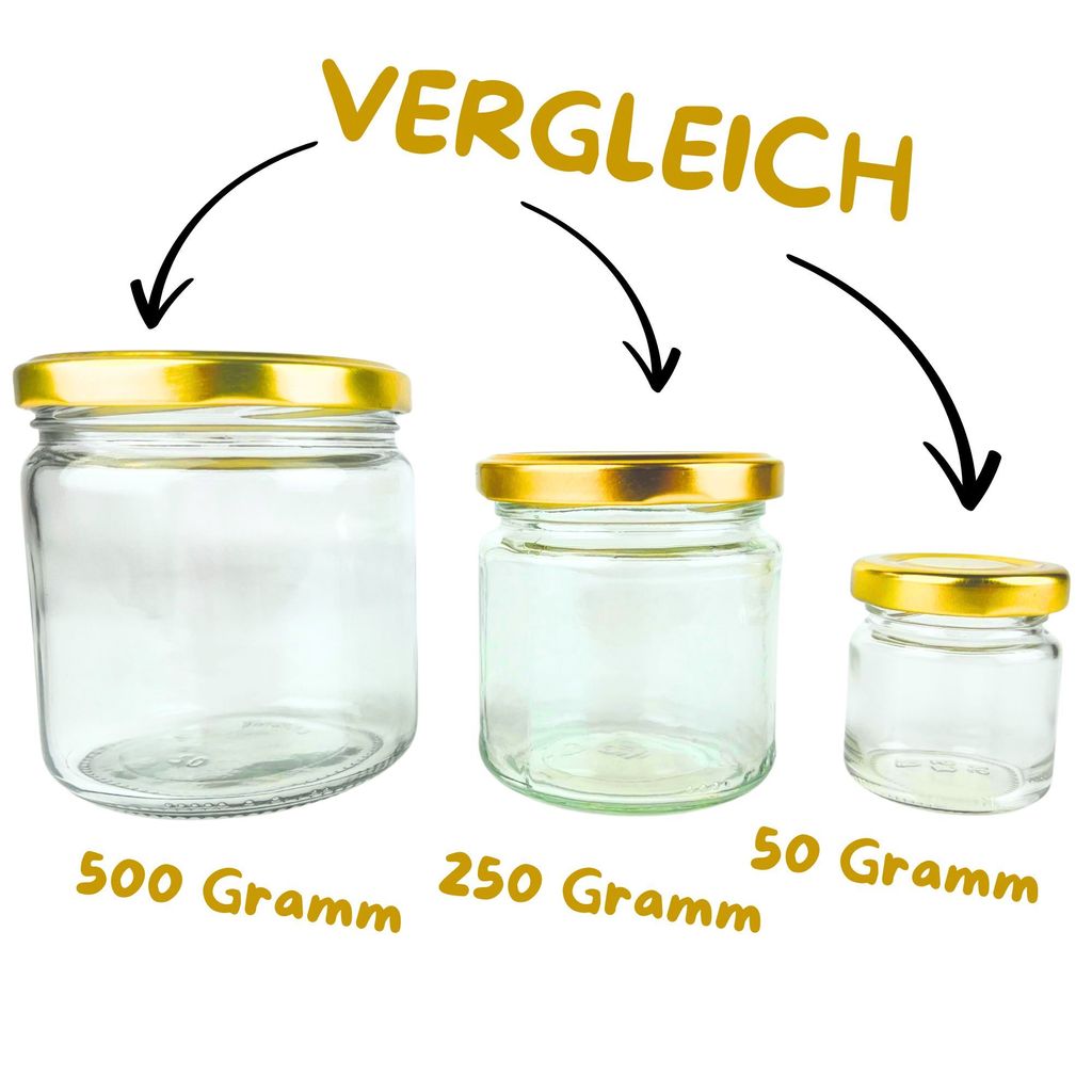 60 Ersatzdeckel Für 250g Neutralgläser – Kunststoffdeckel Ohne Prägung, Flachdichtend, Ideal Für Marmelade & Eingemachtes