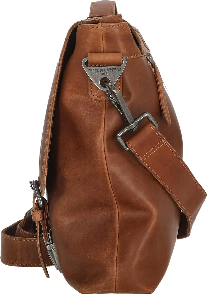 Serviette en cuir marron clair Veneto pour ordinateur portable professionnel - 7