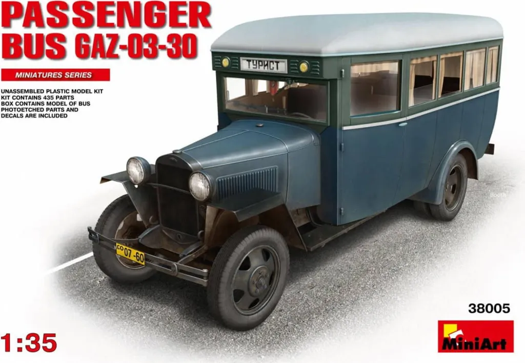 Kit Maquette GAZ-03-30 MiniArt 38005 Réplique Fidèle Haute Qualité