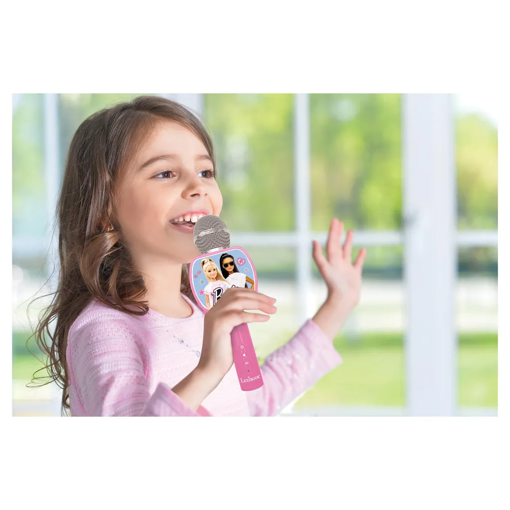 Microfono Barbie Wireless Bluetooth: Karaoke e Altoparlante 3W - 6