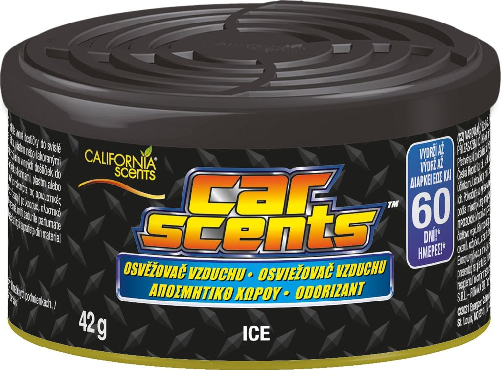 California Scents Car Scents Ice zapach samochodowy 42 g Zdjęcie produktu 