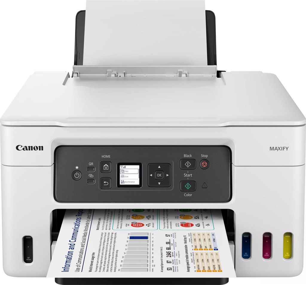 Canon MAXIFY GX3050, Tintenstrahl, Farbdruck, 600 x 1200 Produktbild 