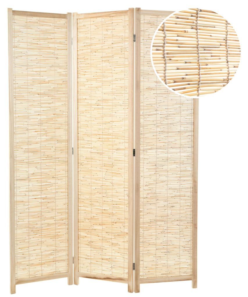 RAUMTEILER "PLAYA" | Schilfrohr, 170x120 cm | Natur Produktbild 