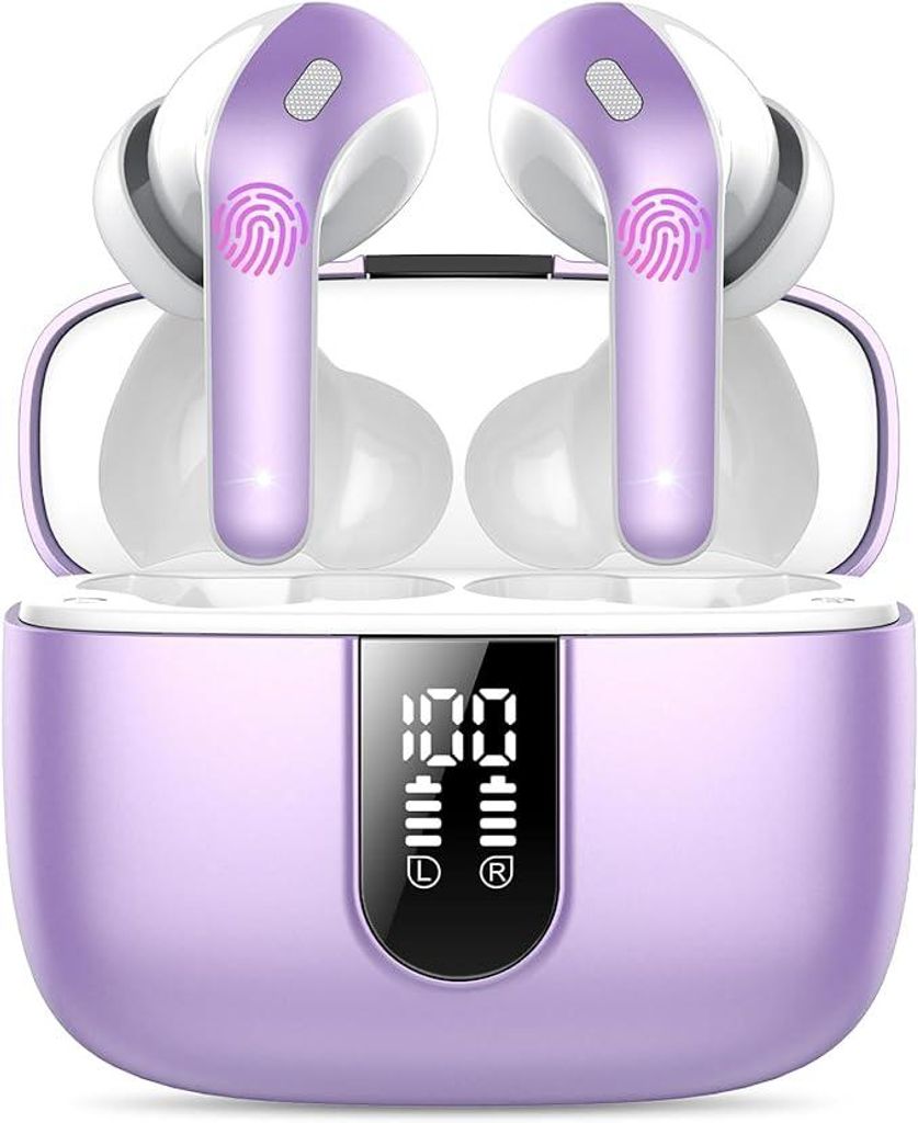 In Ear Kopfhörer Bluetooth 5.3 mit 50H Tiefer Bass, 2026 Produktbild 