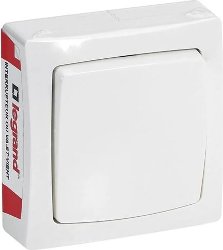 Commande VMC saillie format étroit blanc ASL - Pose facile sans encastrer - 2
