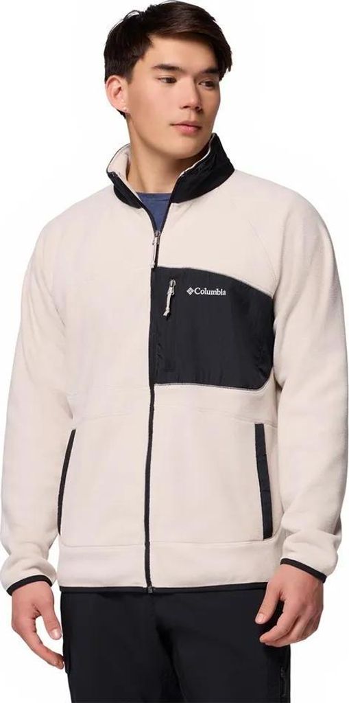 Columbia Fast Trek Overlay Fleece Mit Durchgehendem Reißverschluss Beige L Herren Beige L