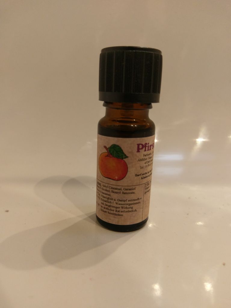 Duftöl - bzw. Parfumöl Langanhaltender Duft, intensiv, 10 ml - Pfirsich