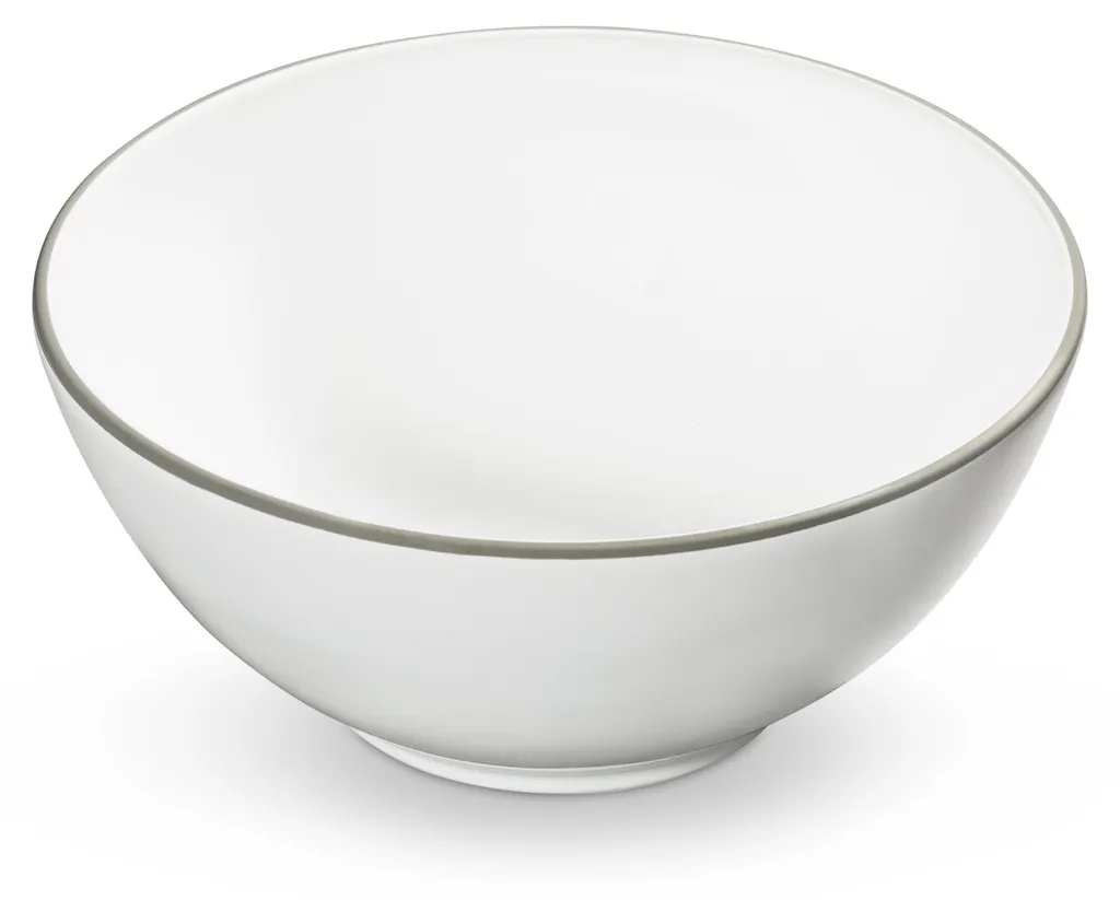Saladier individuel 20cm Gmundner Keramik Grauer Rand pour vos repas quotidiens