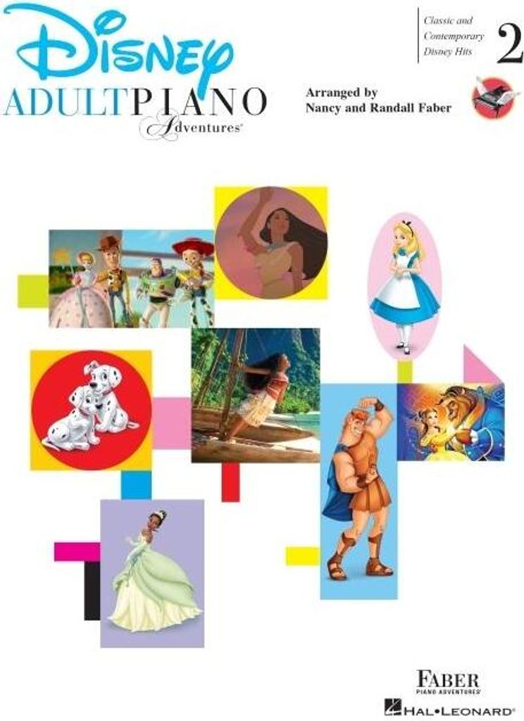 Adult Piano Adventures - Disney Book 2