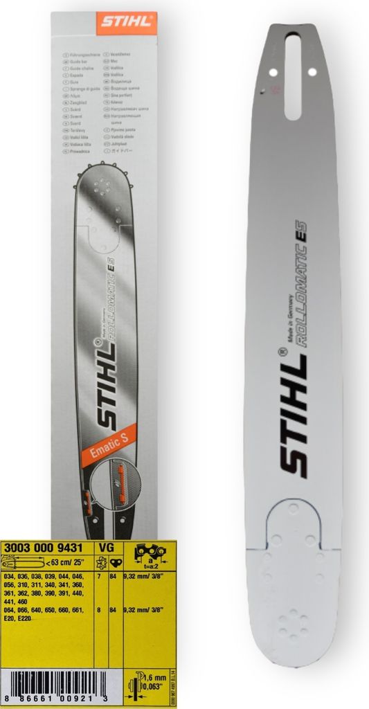 Stihl Rollomatic ES, Massive Kettensägenschiene, Stihl, 63 Produktbild 