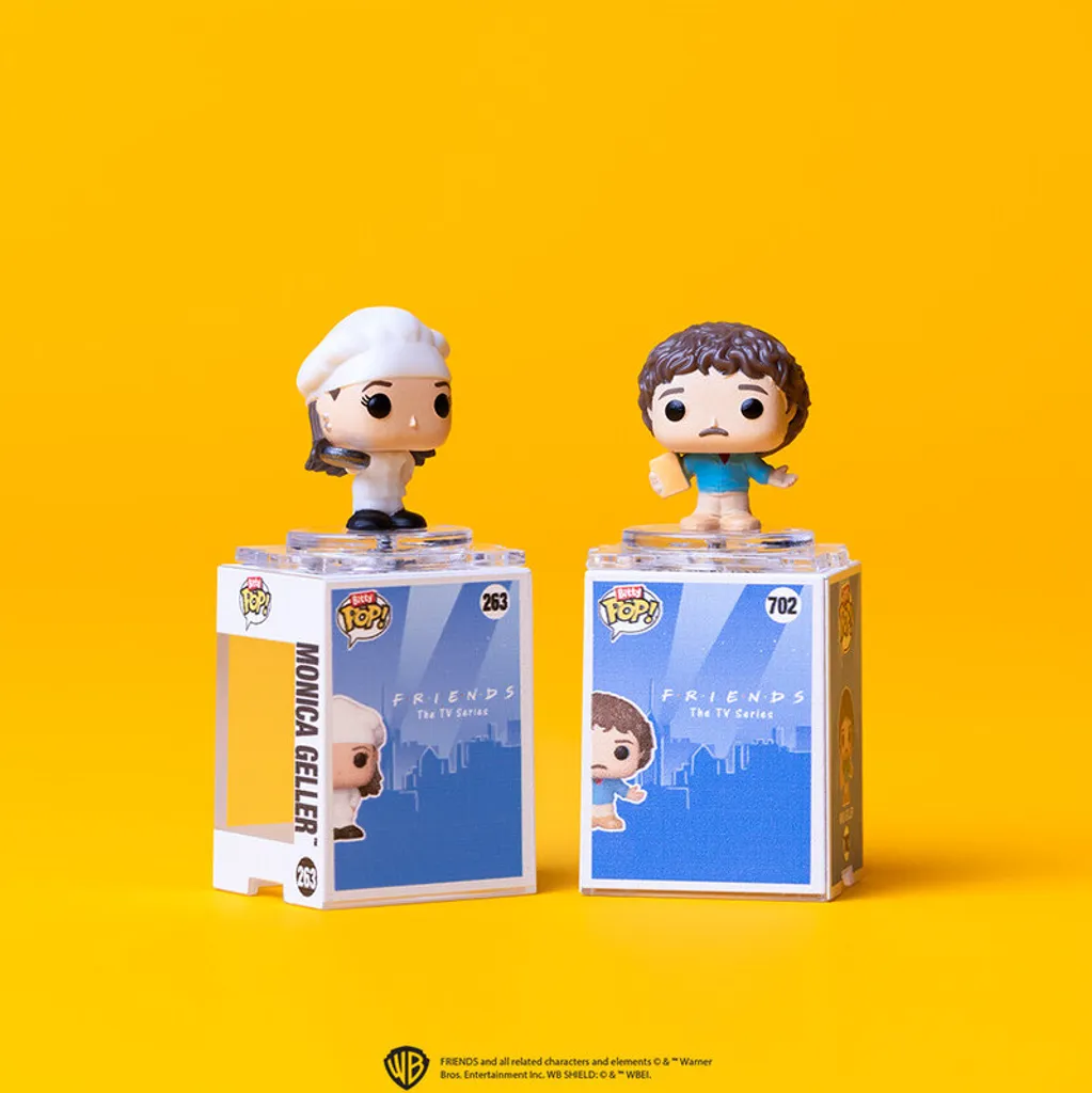 Mini Figurines Bitty Pop Friends Phoebe avec Boîtes Empilables de 2,5cm