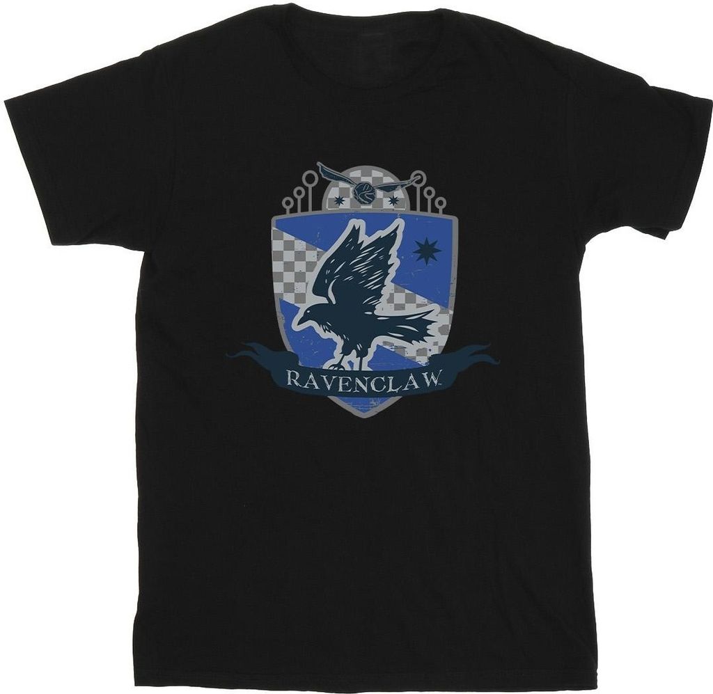 Harry Potter - "Ravenclaw" T-Shirt für Mädchen BI21925 (116) (Schwarz)