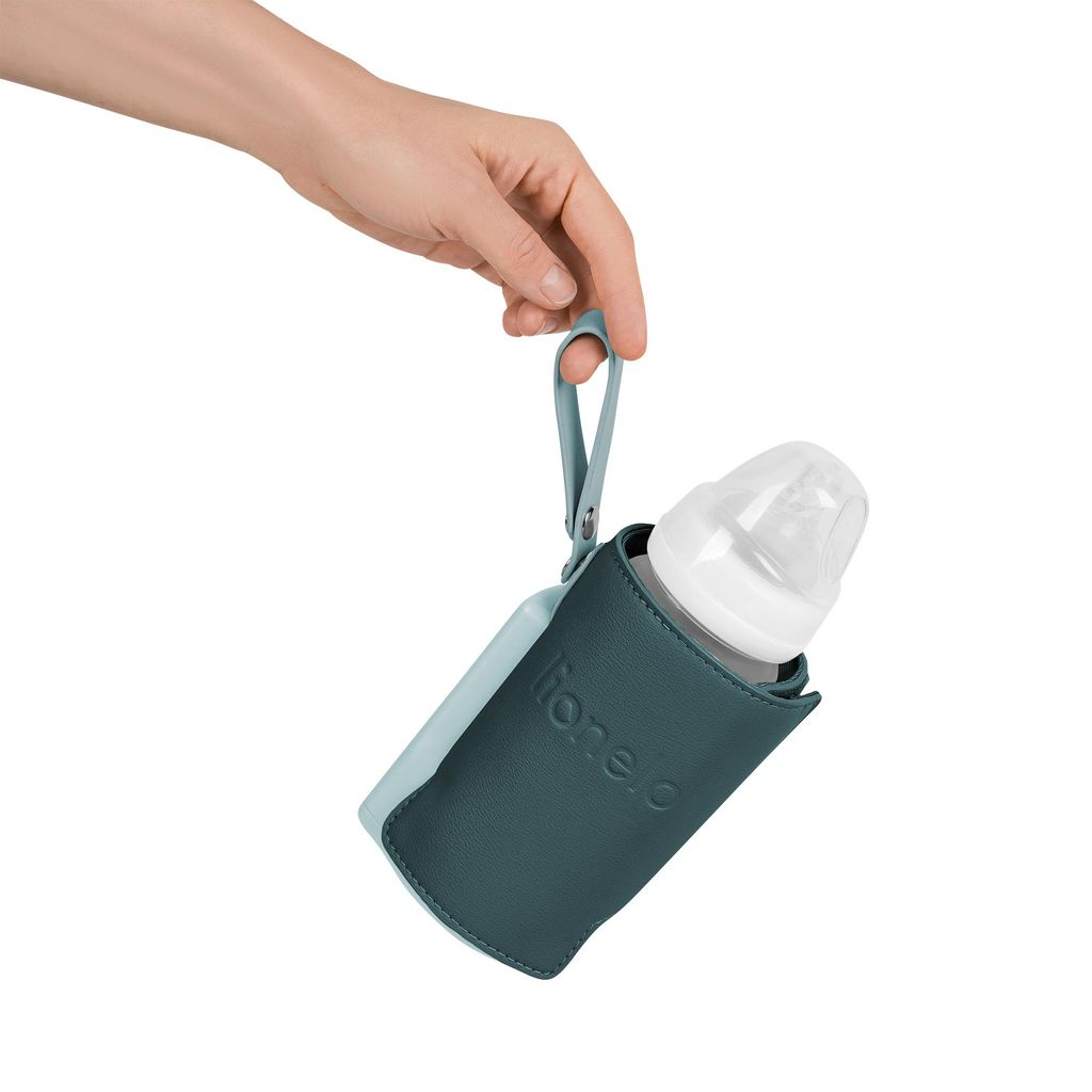 Lionelo Flessenwarmer Draagbare Thermup GO Plus USB-C, LCD display, 0-65°C - Grün