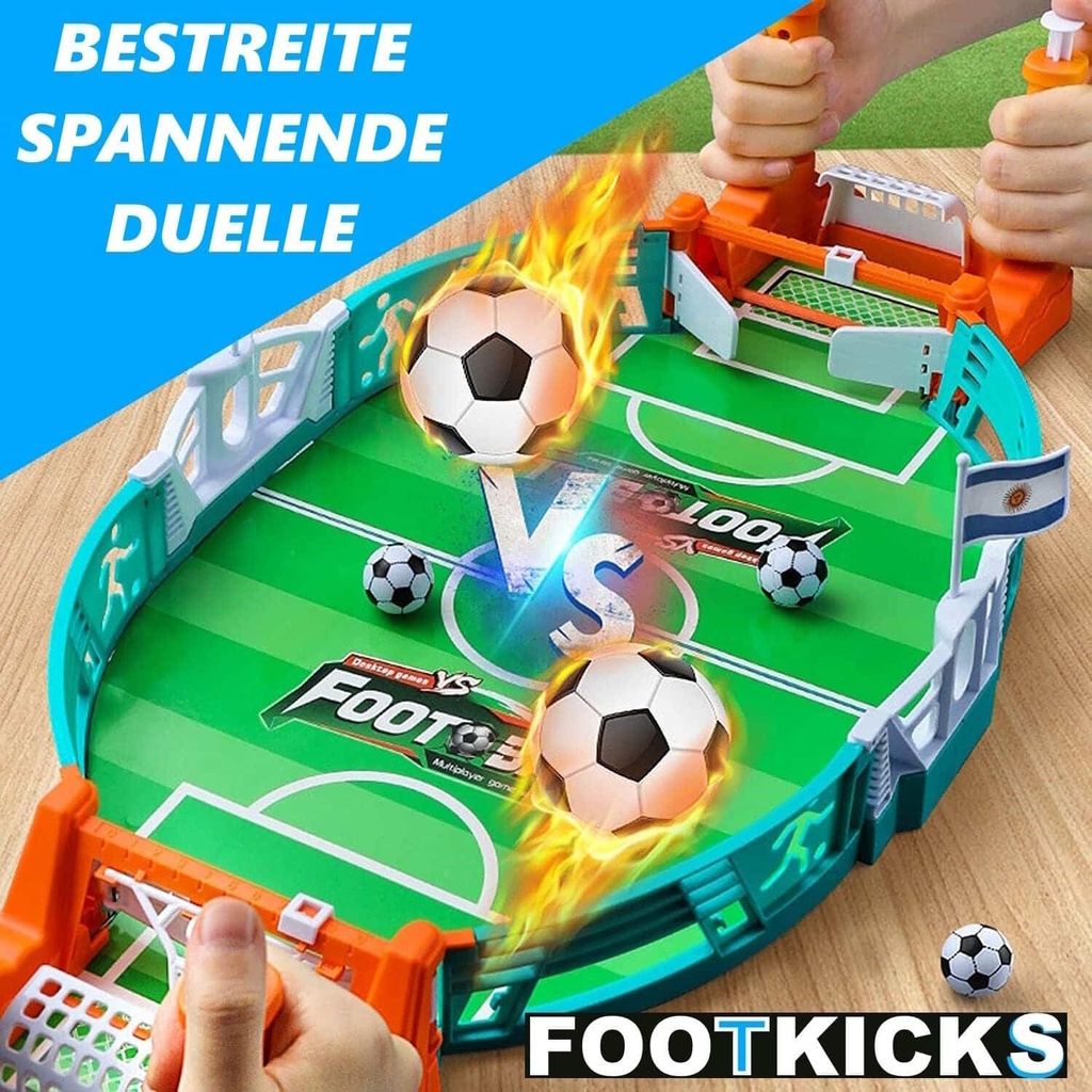 FOOTKICKS mini fotbalový stůl fotbalový stůl pinballový Obrázek produktu 3