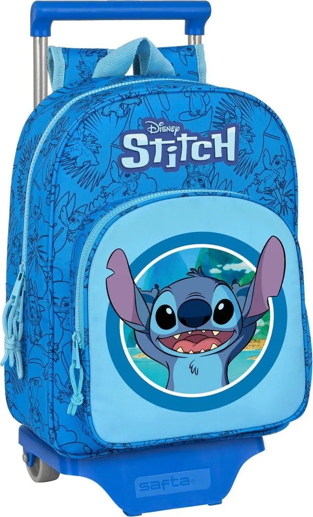 Petit sac Stitch à roulettes pour école maternelle et sorties loisirs