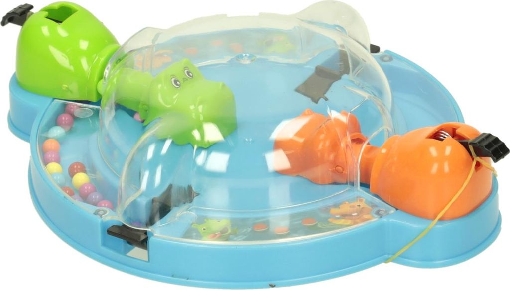 Futterduell Nilpferde zum Kinderspiel