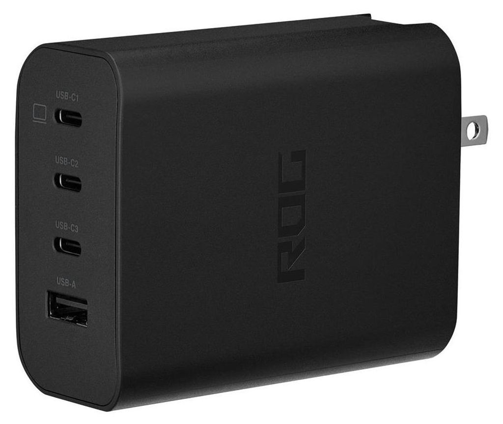 ASUS ROG Netzteil        140W USB-C GaN EU+UK schwarz Zdjęcie produktu 
