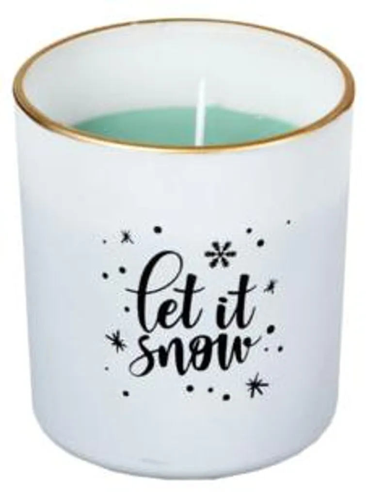 Lot de 12 bougies en verre Spaas Brise des bois pour une déco nature