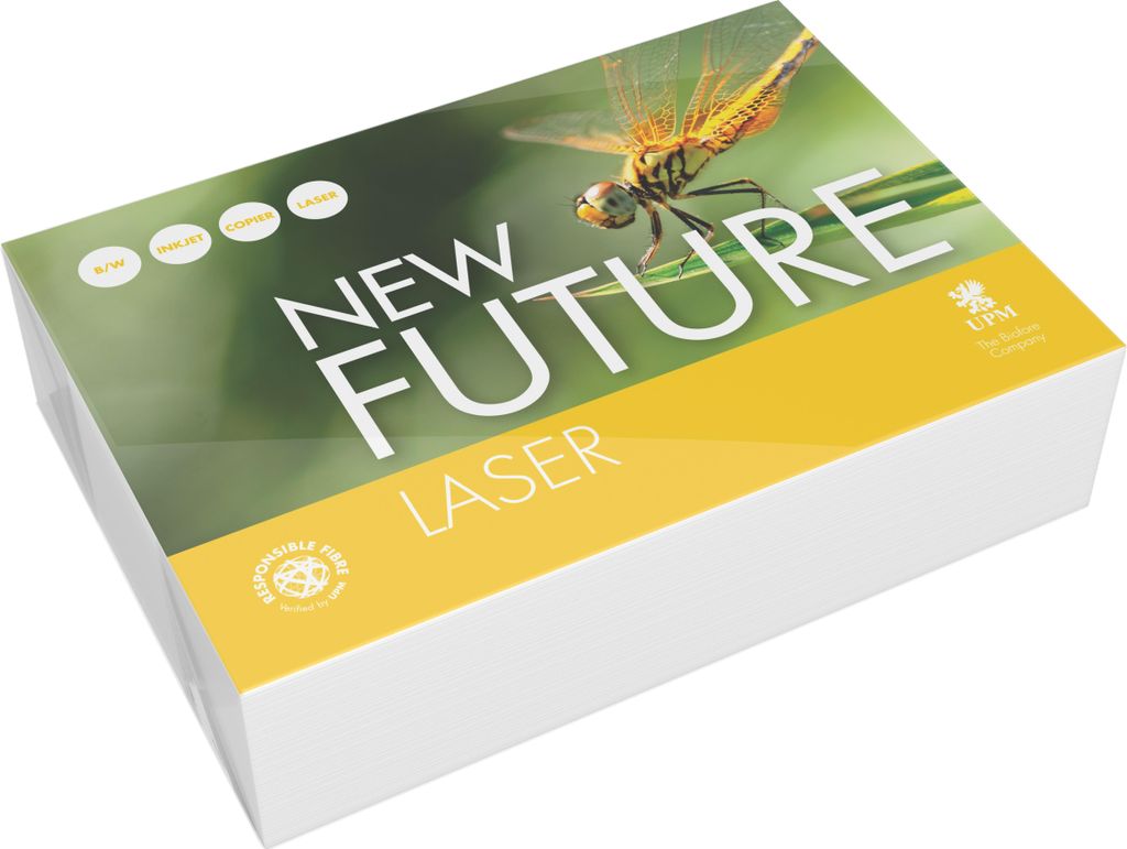 Kopierpapier New Future Laser A5 80g/qm weiß VE=10x500 Produktbild 