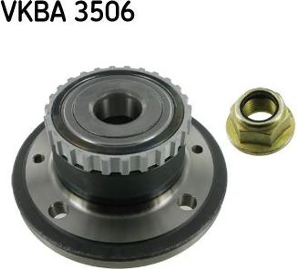 Roulement de roue SKF VKBA 3506 Kit OE 7701205499 pour Renault Kangoo
