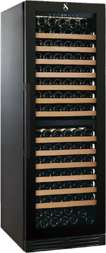 Swisscave WLB-460DF-MIX,2-Zonen Weinkühlschrank, 152 Flaschen, 172 cm (H)