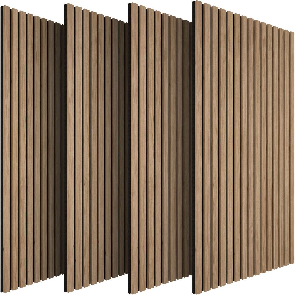 Akustické panely – sada z vysoce kvalitního MDF s dýhou z Obrázek produktu 