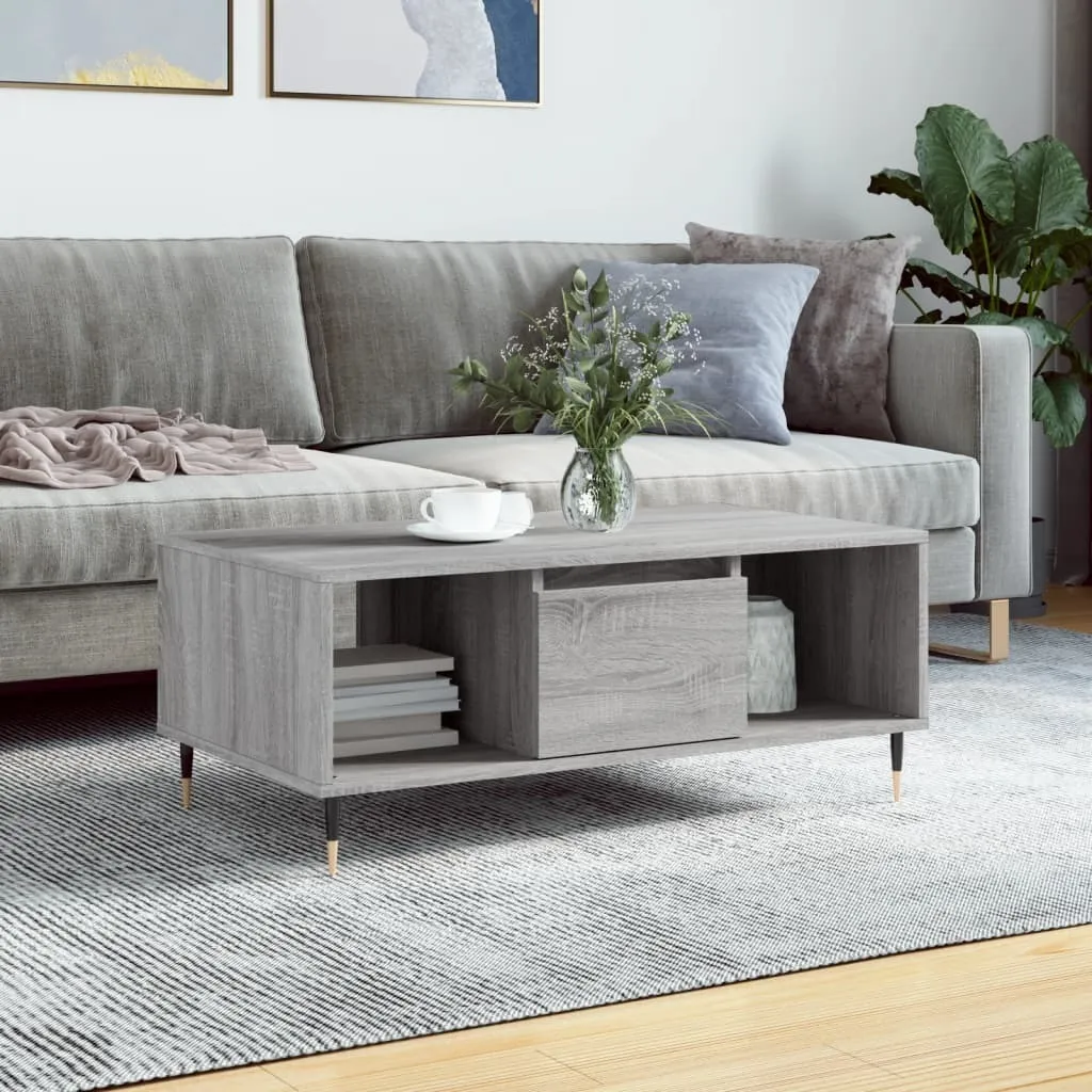 Maison Exclusive Tavolino Soggiorno Grigio Sonoma | Qualità e Stile