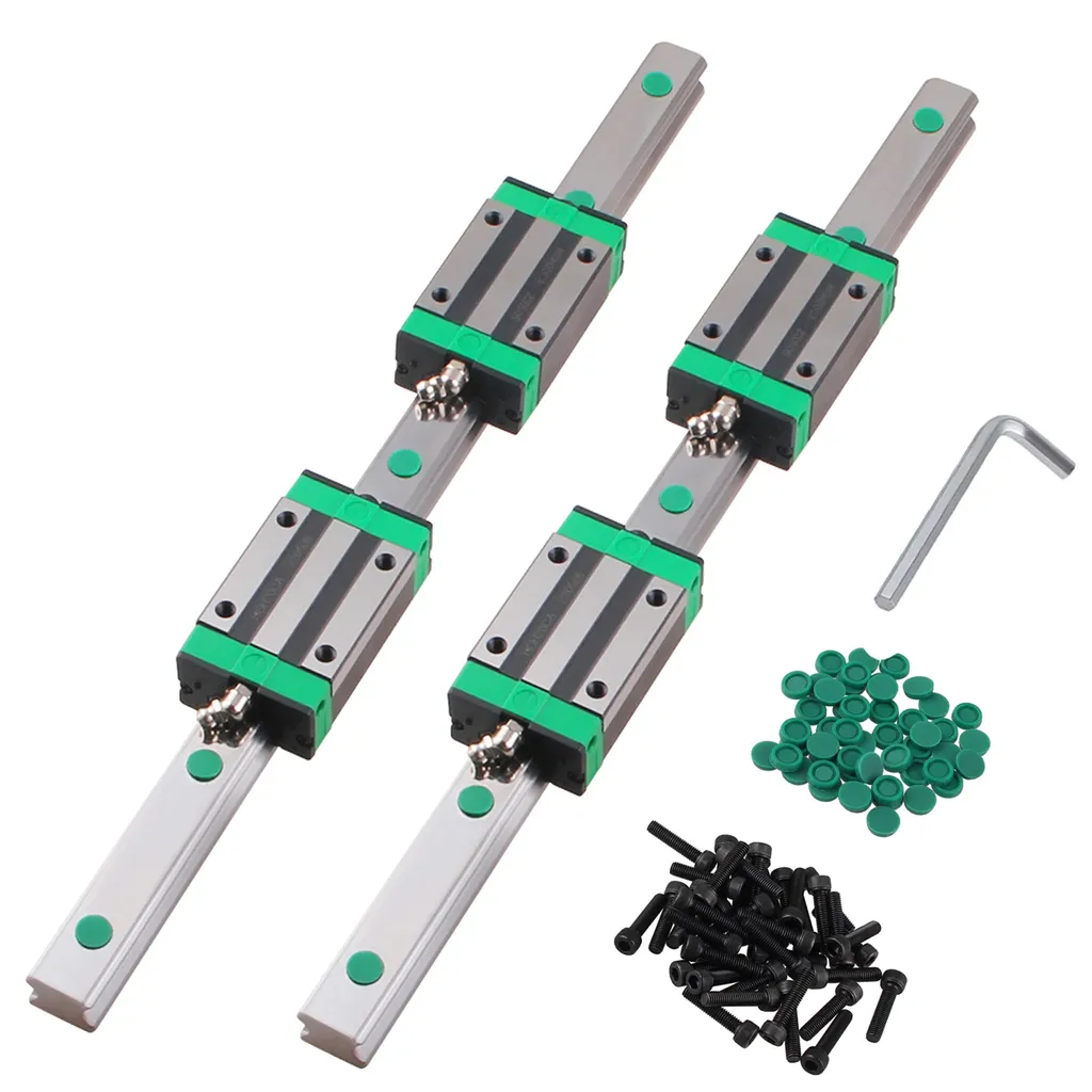 Système de Guidage Linéaire HGR20 de 600 mm pour Machine CNC et Imprimante