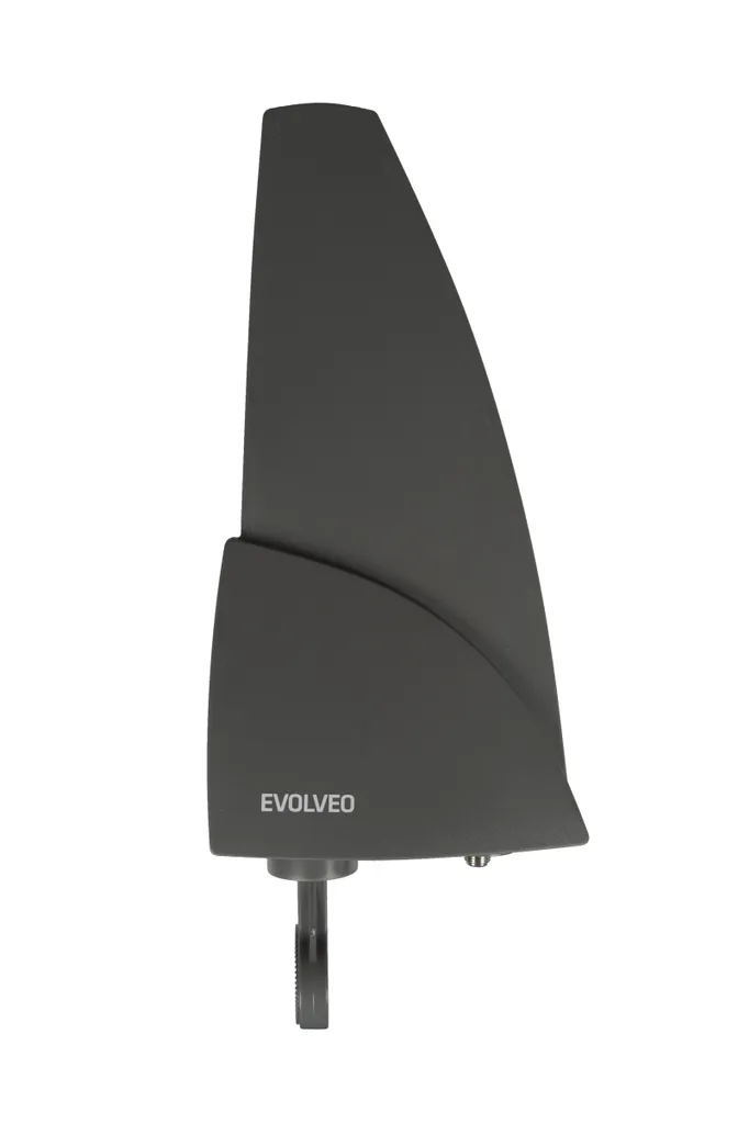 EVOLVEO Shark 35dB Antenne Extérieure Active DVB-T2 LTE Ready Blanche