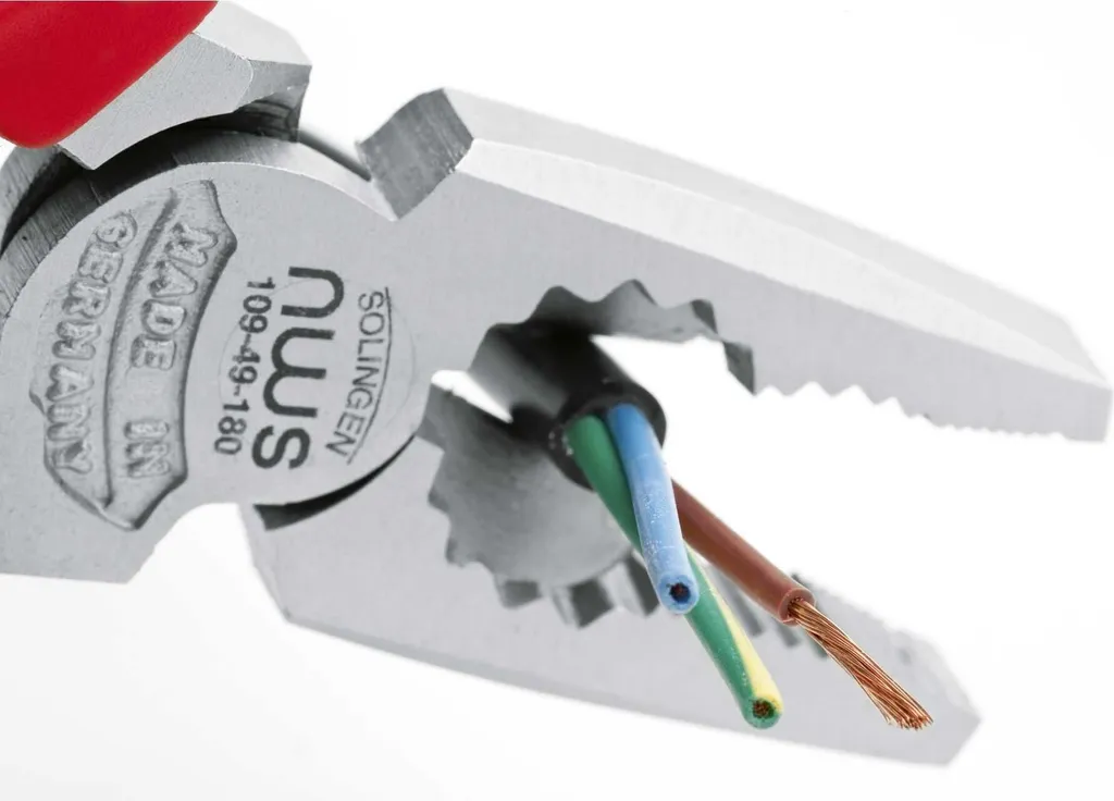 Pinza Combinata NWS 180mm CombiMax VDE | Qualità Solingen Originale - 5