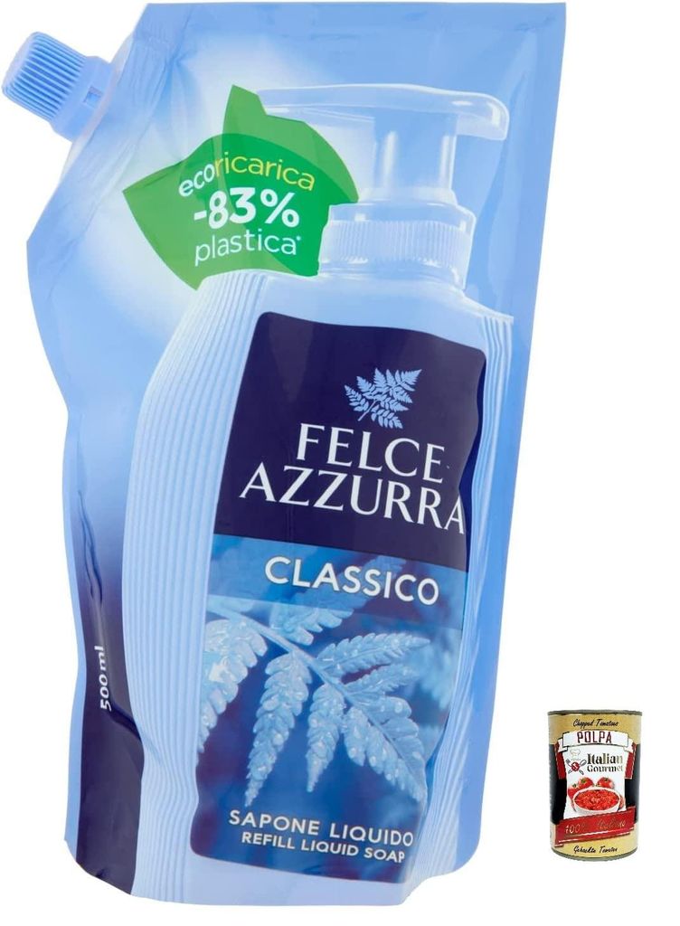 Felce Azzurra Flüssigseife Classico Nachfüllpack 6×500ml – Produktbild 