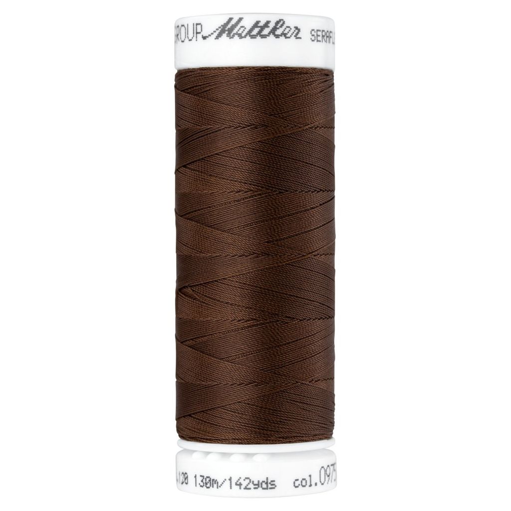Elastisch naaigaren, spools Seraflex Mettler, bruin* Productafbeelding 