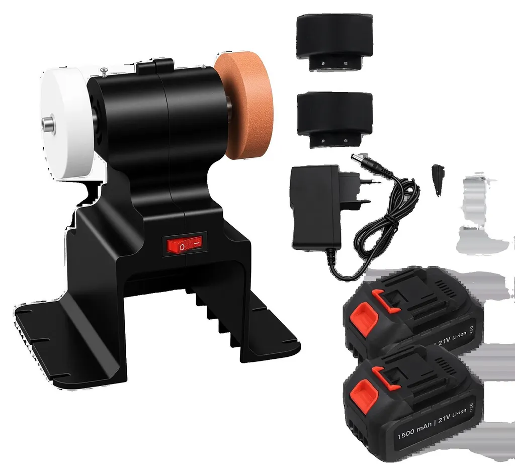 Ponceuse multifonctionnelle 6000 tr/min avec système double batterie
