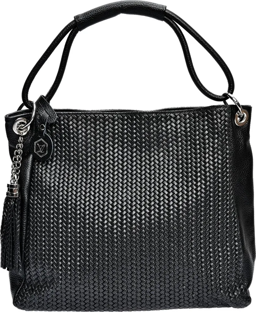 Luisa Vannini AW25 LV 8115 Sac à Main Nero - Élégance Italienne Chic