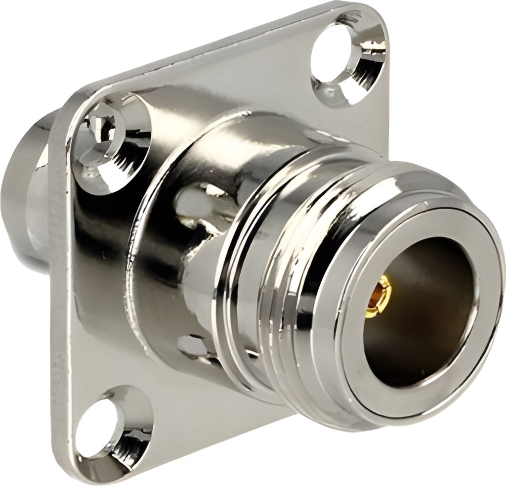 Delock Adapter N Buchse > SMA Buchse zum Einbau Produktbild 