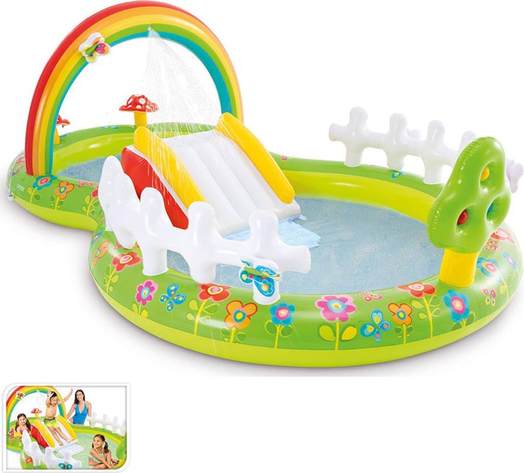 INTEX 57154NP Playcenter "My Garden" Planschbecken Pool (290x180x104cm)
